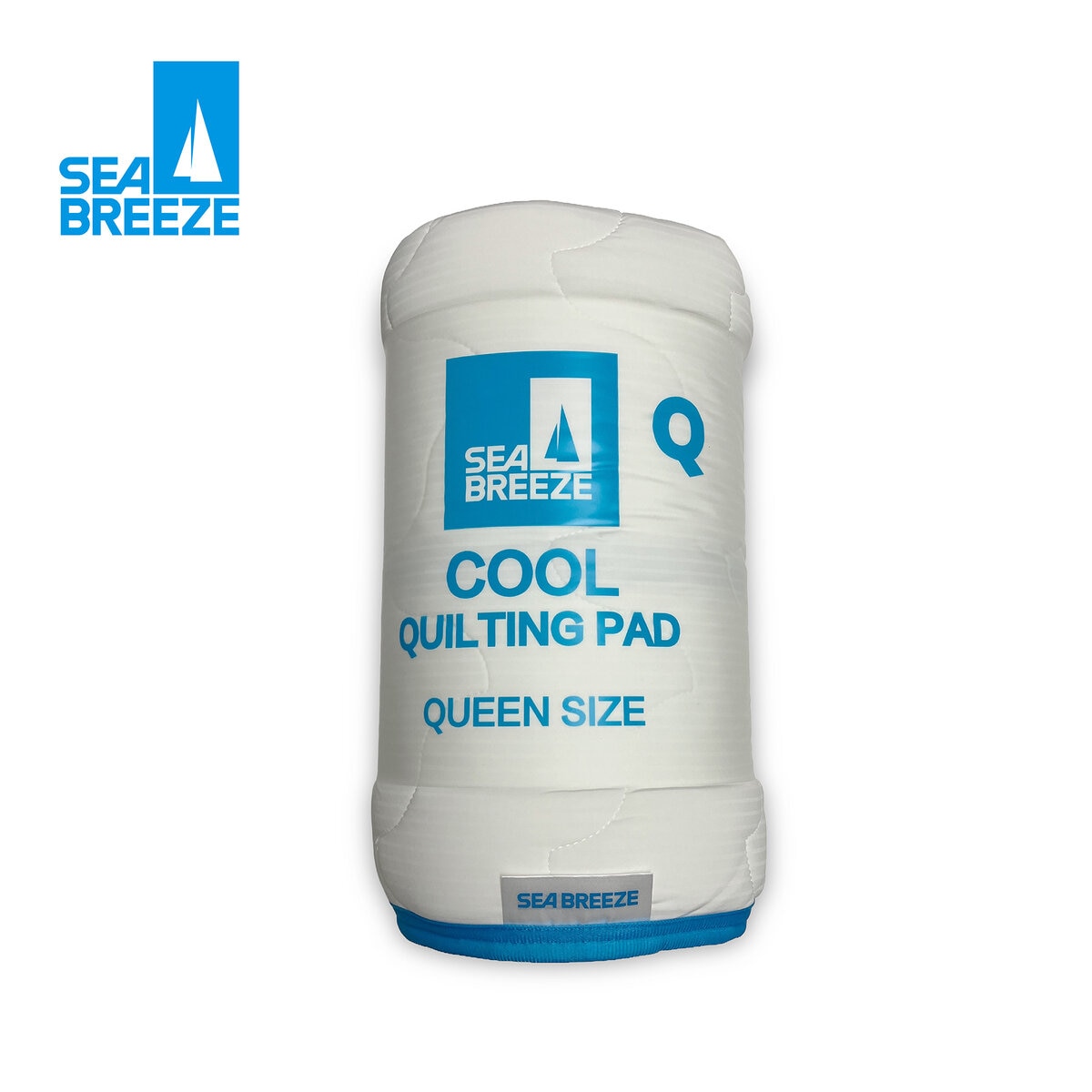 シーブリーズ 冷感敷きパッドシーツ クイーン 160 x 205cm