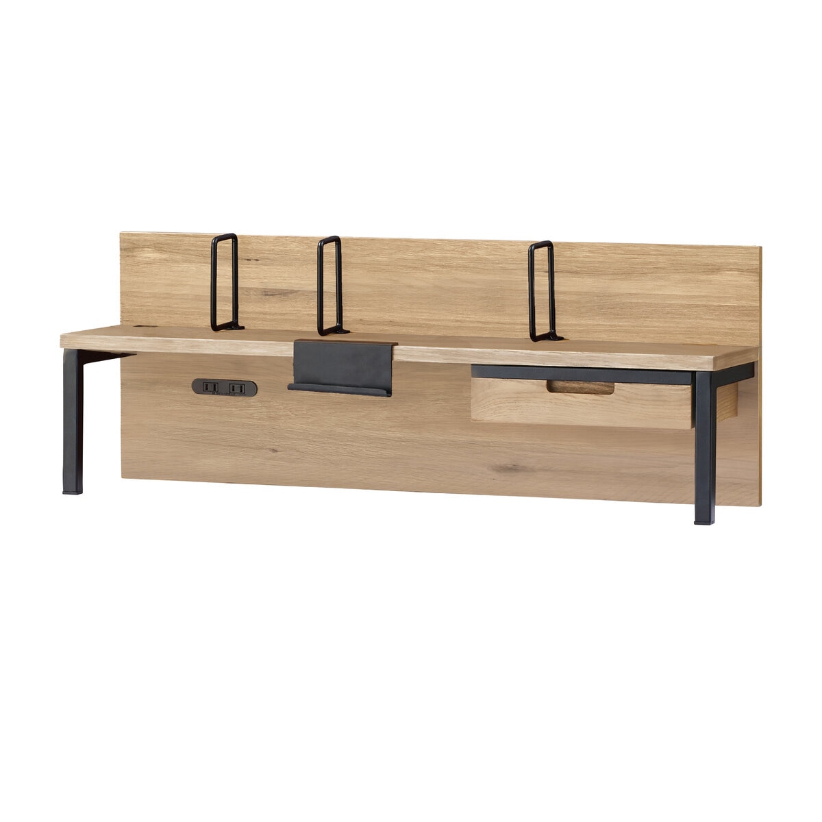 ブロスト デスクシェルフ ミルキーオーク BRA-503