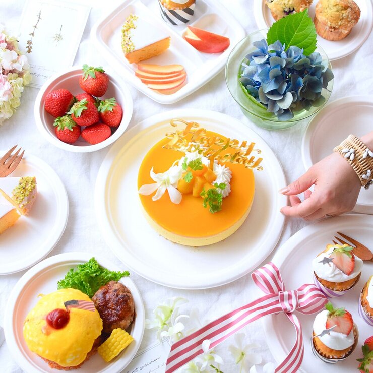 サンナップ コンポスタブル プレート 26cm 5枚 x 10セット