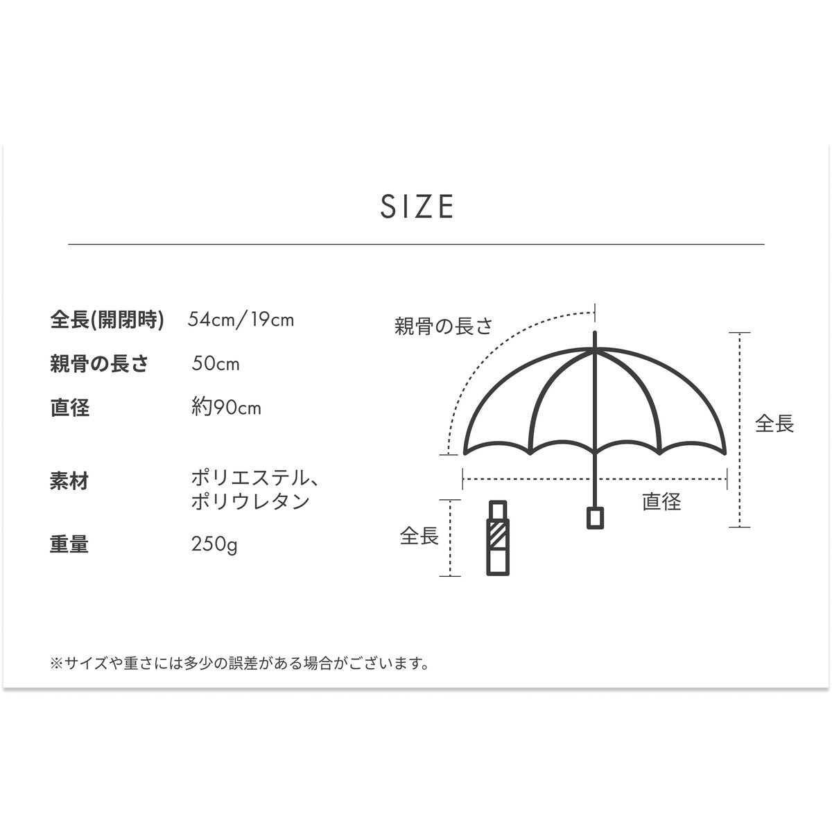 assa 雨傘折りたたみ CAM50 お菓子 透明 イエロー / ピーチグミ RMM840