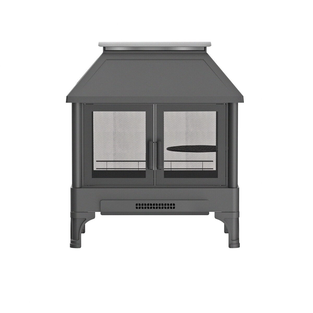 屋外暖炉 ファイヤーピット 調理用グリル網付き | Costco Japan