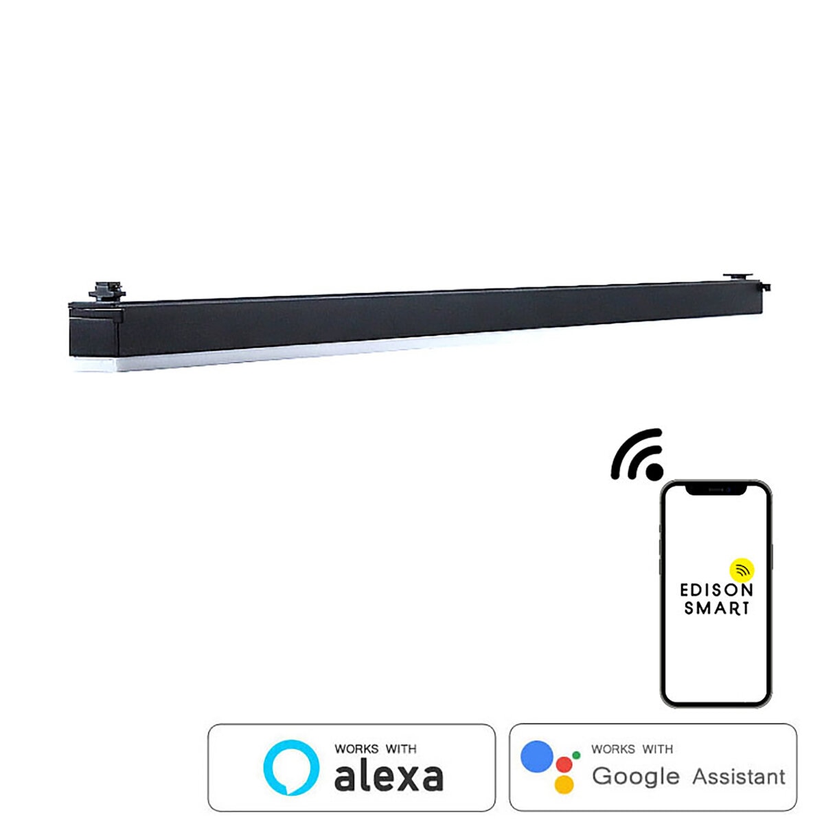 Edison Smart （エジソンスマート）ラインライト 800MM ブラック RST-TL172-800