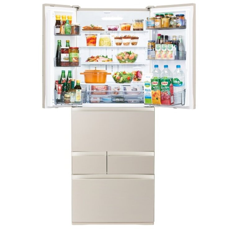 TOSHIBA コールドテーブル冷蔵庫 RGT51LFNVC1DY05 東芝 551L 冷蔵庫 GR-V550FH EC サテンゴールド | Costco Japan