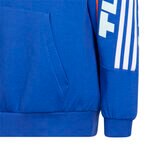 アディダス キッズ クールネックスウェット ブルー 160