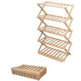 7Life 折り畳みシューラック 5段50cm zakka-045_n5b-50