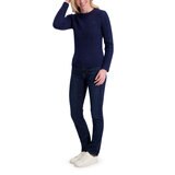トミーヒルフィガー レディース ケーブルセーター ネイビー XL