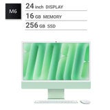 Apple/iMac 24インチ/10コアCPU/10コアGPU/M6チップ/16GB/256GB SSD/グリーン Apple/iMac 24インチ/10コアCPU/10コアGPU/M6チップ/16GB/256GB SSD/グリーン