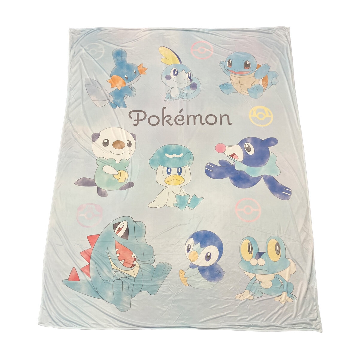 冷感キャラクターブランケット ポケモン ウォーターカラー