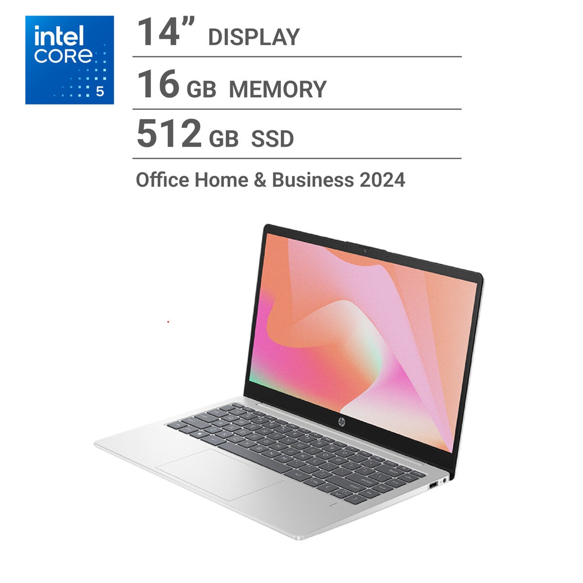HP ノートPC/14-EP1000/14.0インチ/intel Core 5/メモリ 16GB/SSD 512GB/ナチュラルシルバー/AY6S4PA-AAAC