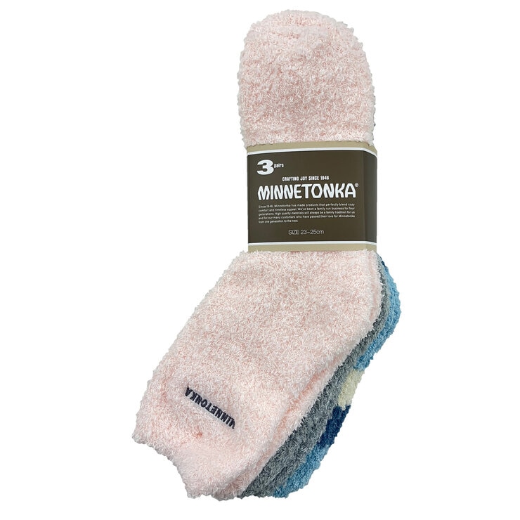 ミネトンカ ラウンジソックス 3足組