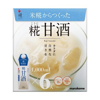 マルコメ糀甘酒 1L x 6本