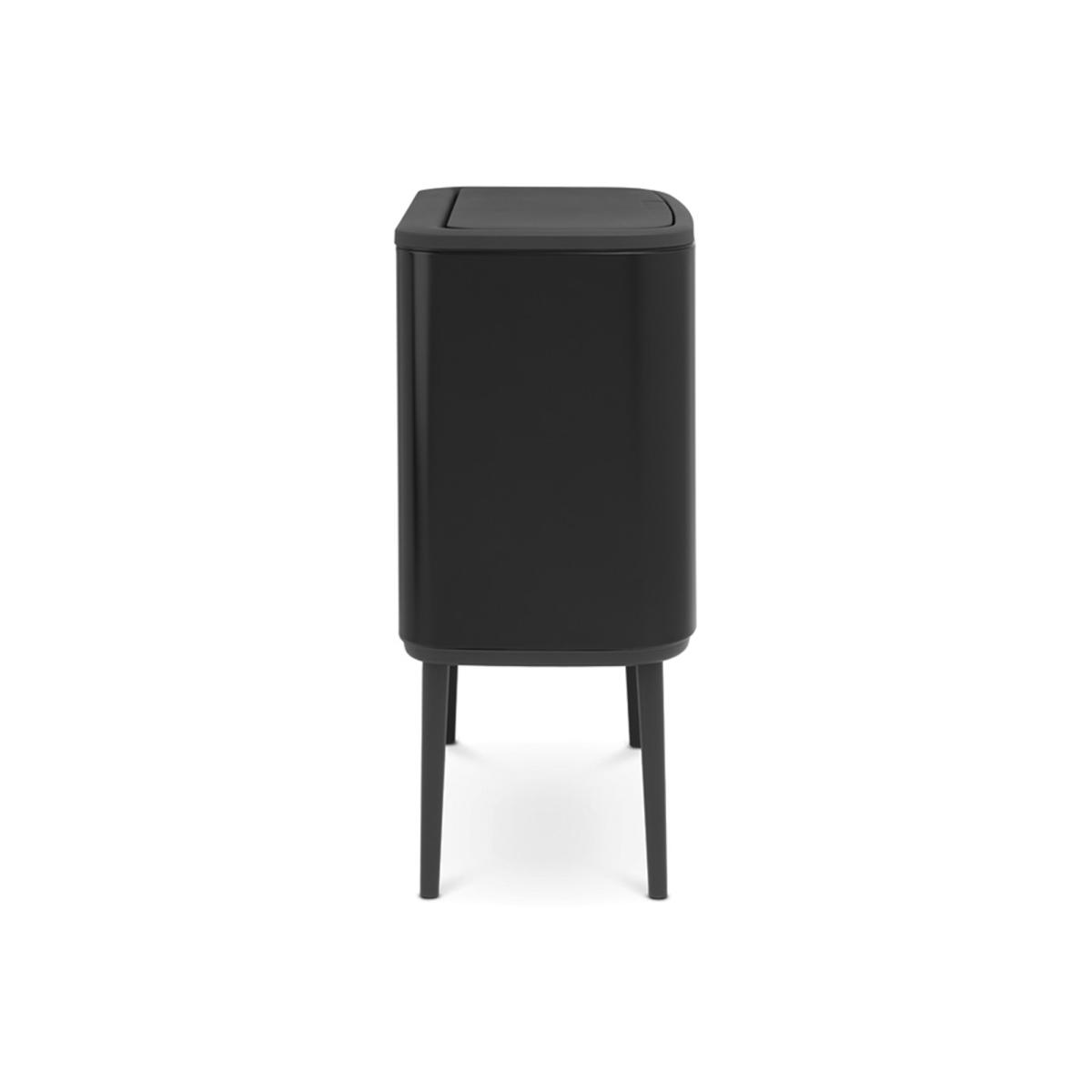 ブラバンシア Boタッチビン 36L   タッチ式ごみ箱(脚つき)  マットブラック  315824