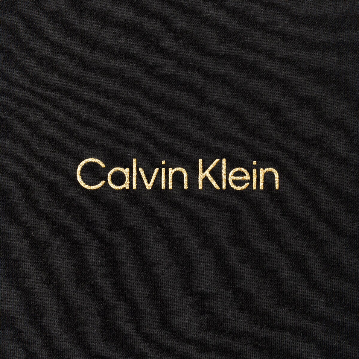 カルバンクライン レディース 半袖ロゴTシャツ ブラック S