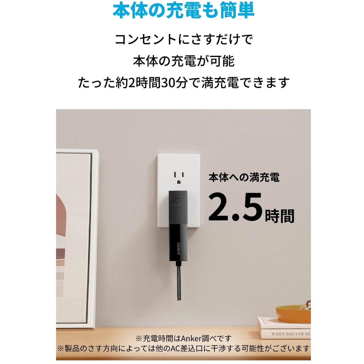 Anker（アンカー）511 モバイルバッテリー 5000mAh 最大出力20W ブラック A1633N13