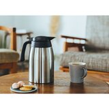 サーモス ステンレス ハンドポット 1.5L ステンレスブラック