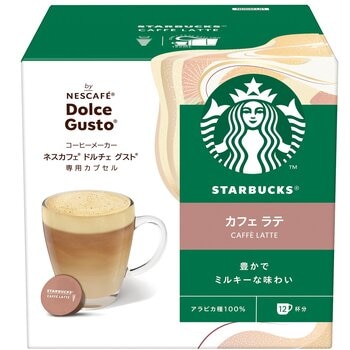 スターバックス ドルチェグスト互換 カフェラテ 12杯分 x 3箱