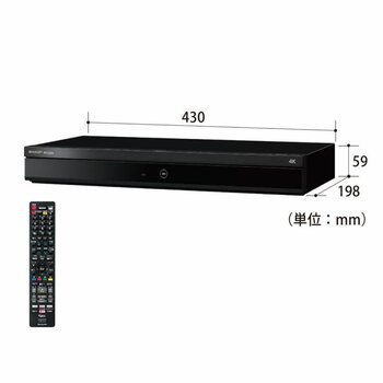 シャープ アクオス 4B-C40EW3 ブルーレイレコーダー