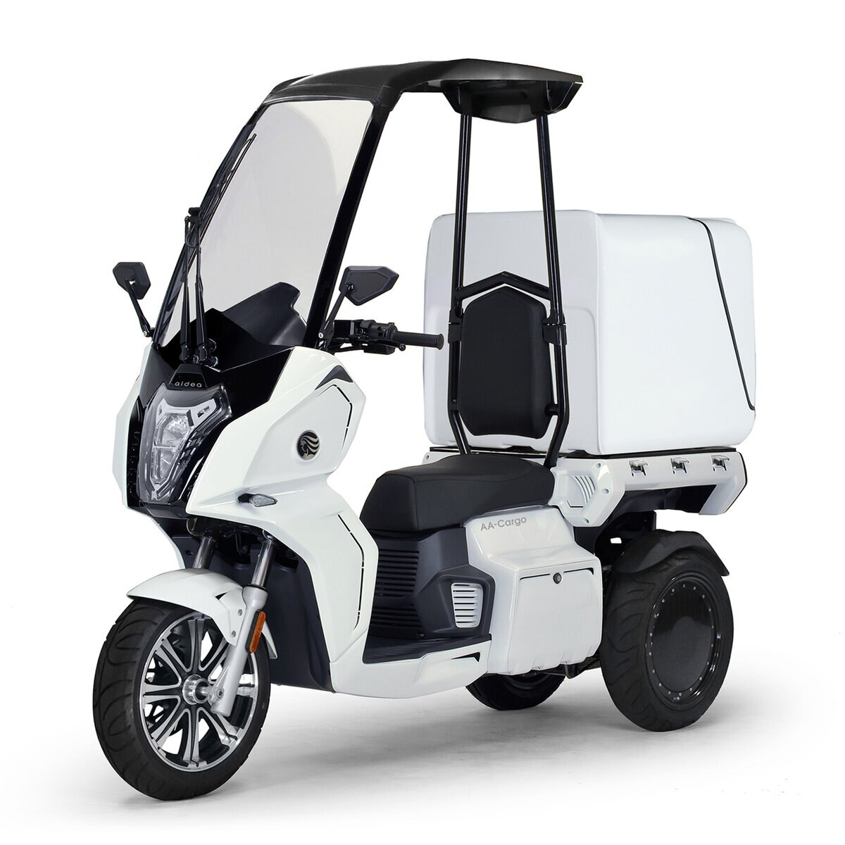 アイディア AAカーゴ α4（アルファ4）50ccクラス 電動3輪バイク 215L BOX付き