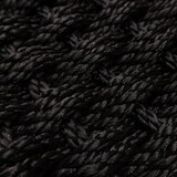 Korhani ロープマット 60 x 90cm ブラック