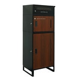 7Life 宅配ボックス ブラック-ABC