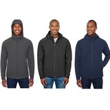 Kirkland Signature Men's Fleece-Lined Softshell Jacket with Hood