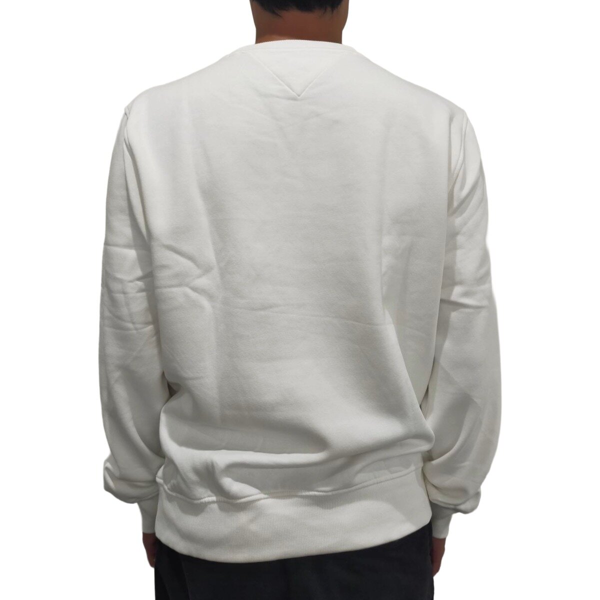 トミーヒルフィガー メンズ スウェットシャツ ホワイト M