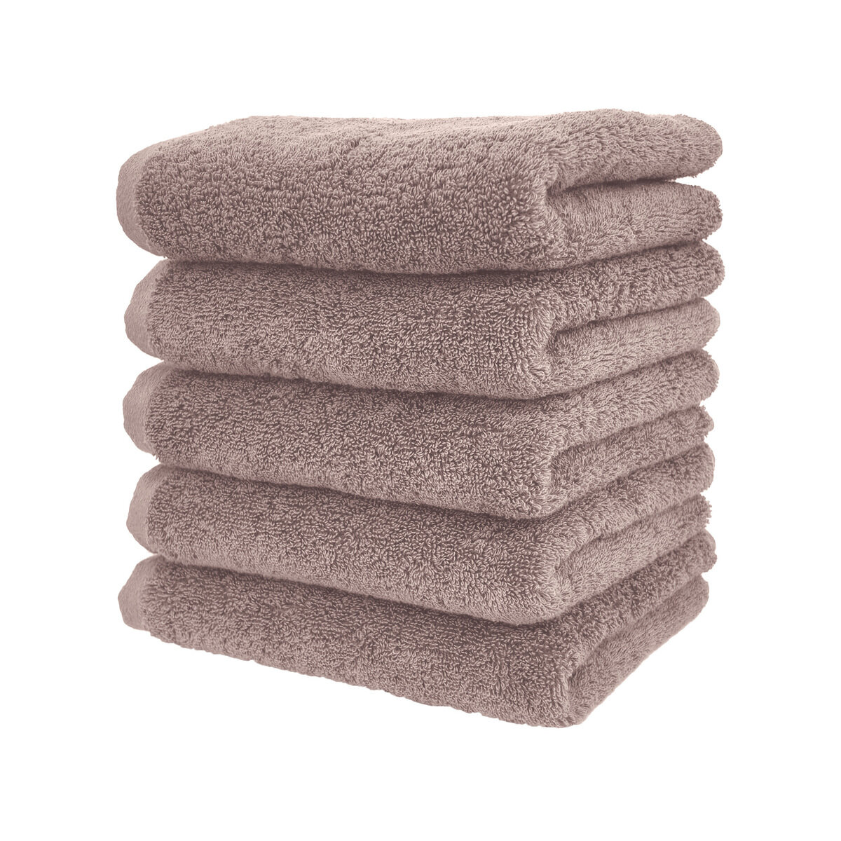 ふんわりボリュームフェイスタオル 5枚セット