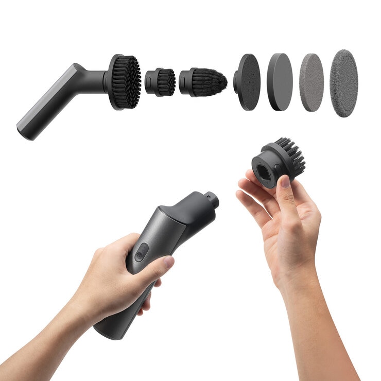 HOTO 電動スピンスクラバー・掃除ブラシ QWQJS001