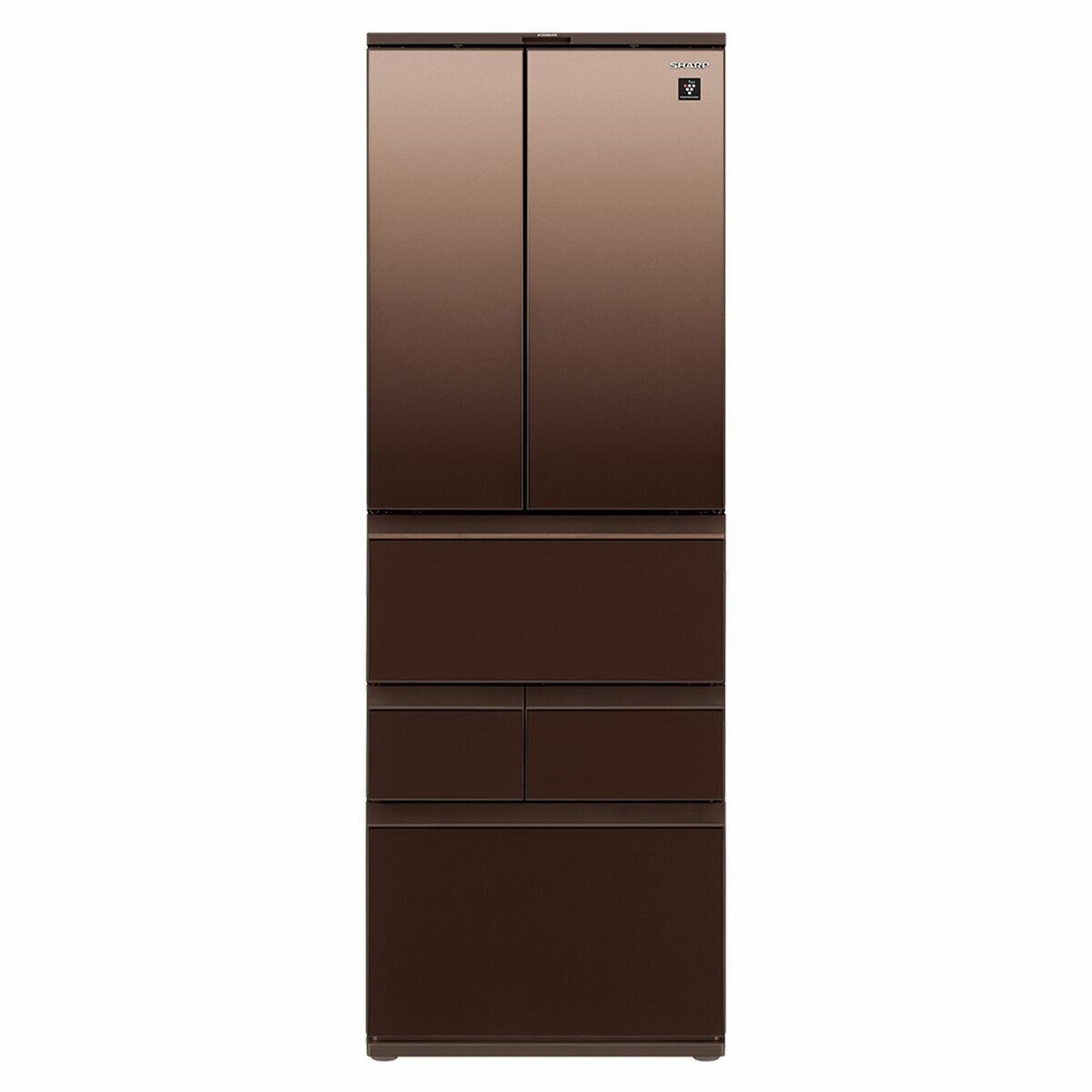 シャープ 504L 冷蔵庫 SJ-GK50K T (グラデーションスタッコブラウン)