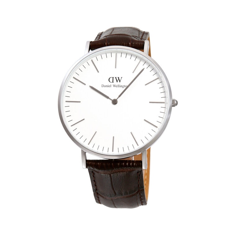 ダニエル ウェリントン DW00600025 40mm ブラウンxホワイト ダニエル ウェリントン DW00600025 40mm ブラウンxホワイト