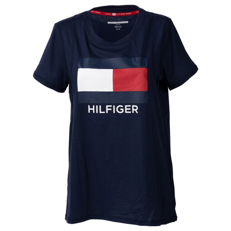トミー ヒルフィガー 半袖 Tシャツ ネイビー XL トミー ヒルフィガー 半袖 Tシャツ ネイビー XL