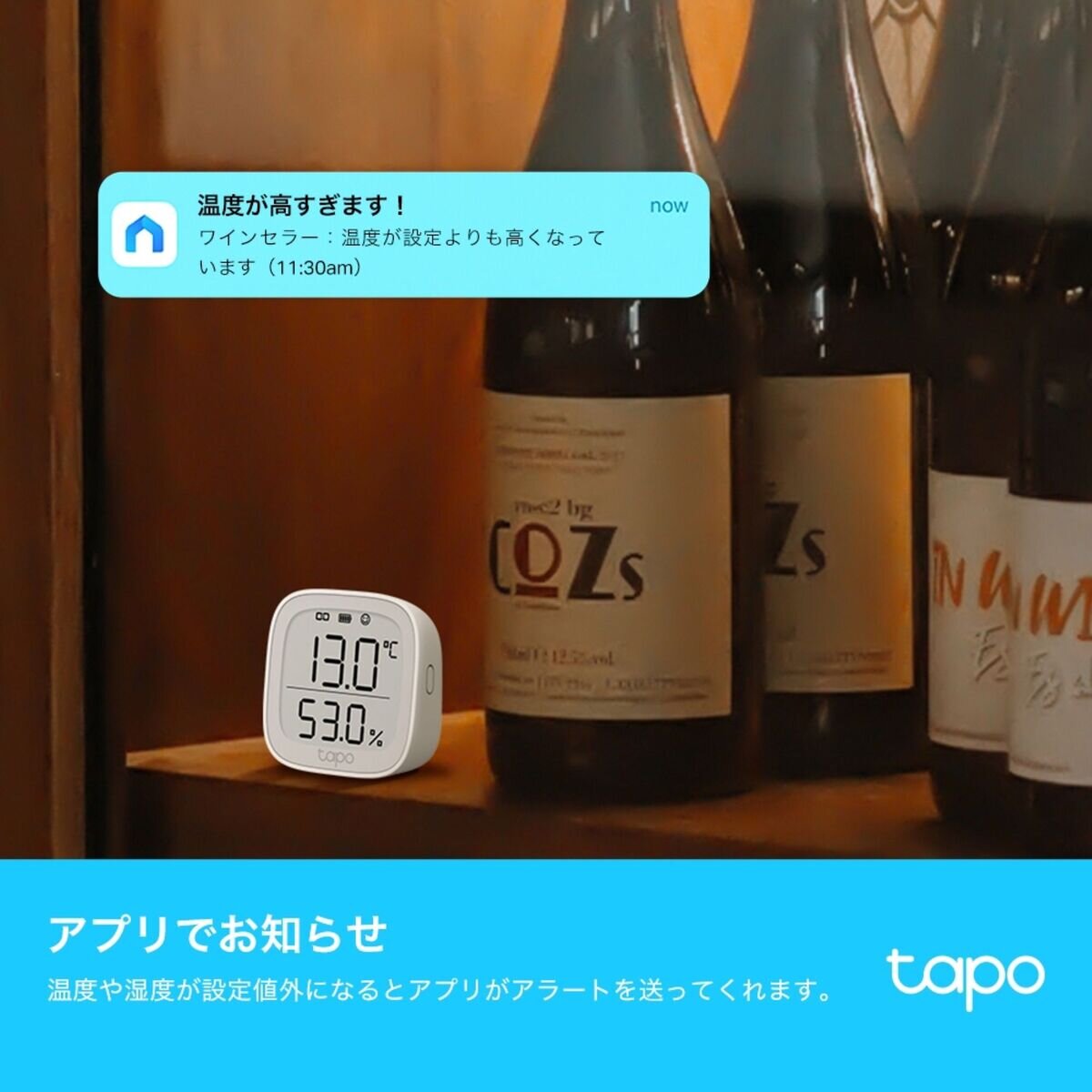 TP-Link Tapo T315 スマートデジタル温湿度計/ スマートリモコン＆ハブ Tapo TH11セット 温度計 湿度計 高精度