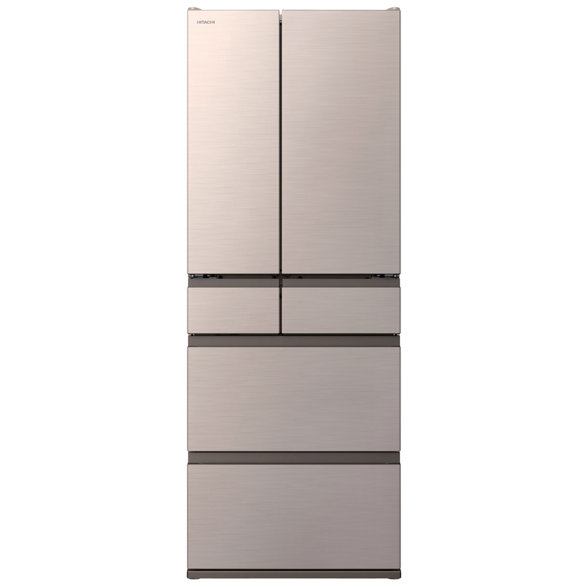 日立 617L 冷蔵庫 R-HW62V-N ライトゴールド
