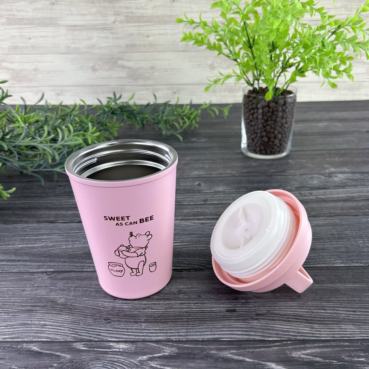 くまのプーさん ステンレスタンブラー ハンドル付き 350ml