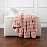 HOUSE & HOME 大判ひざ掛け 152cm x 177cm ライトピンク