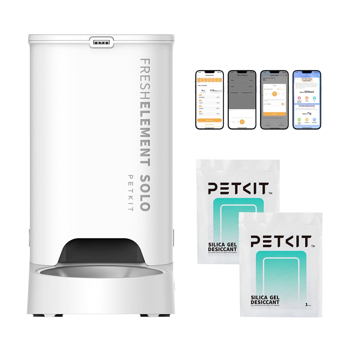 PETKIT ペット 自動給餌機 アプリ連携 3L COP570WH / COP570GRY