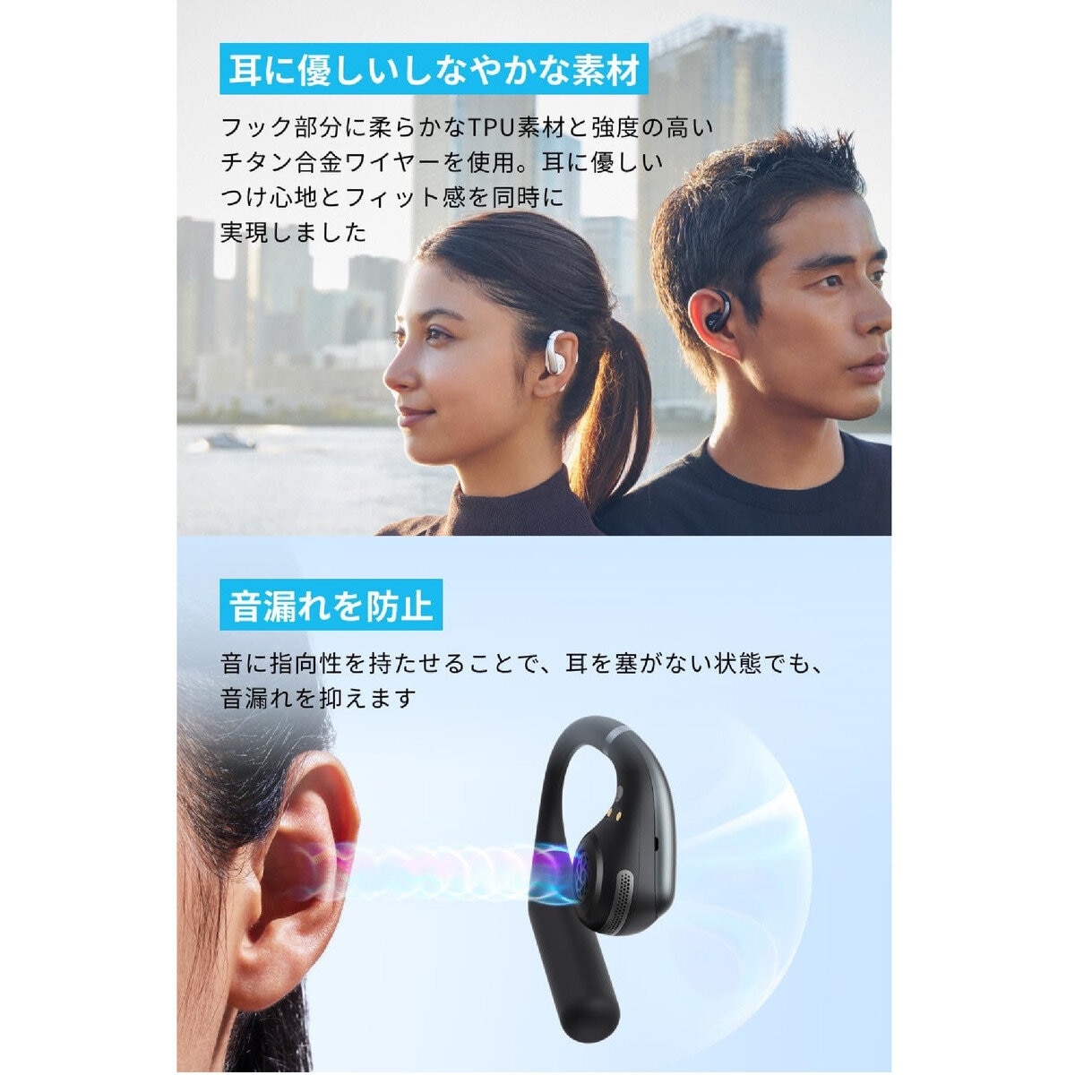 Anker（アンカー） サウンドコア AeroFit ホワイト A3872N21