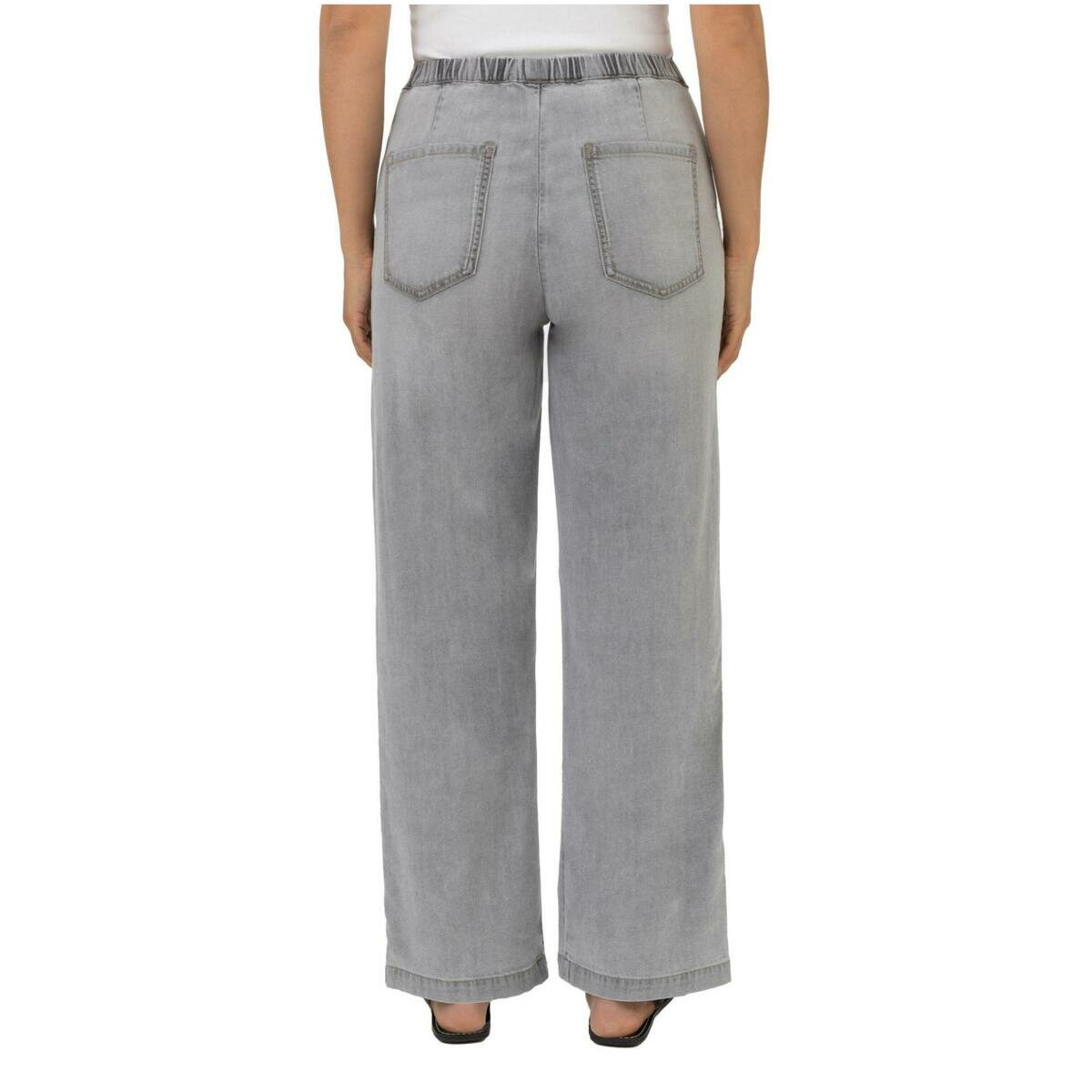 ウェル ウォーン レディース ワイド パンツ サマー グレー M