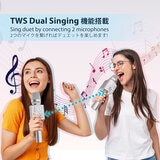 Gigastone カラオケマイク KM8500 ウィンドブルー