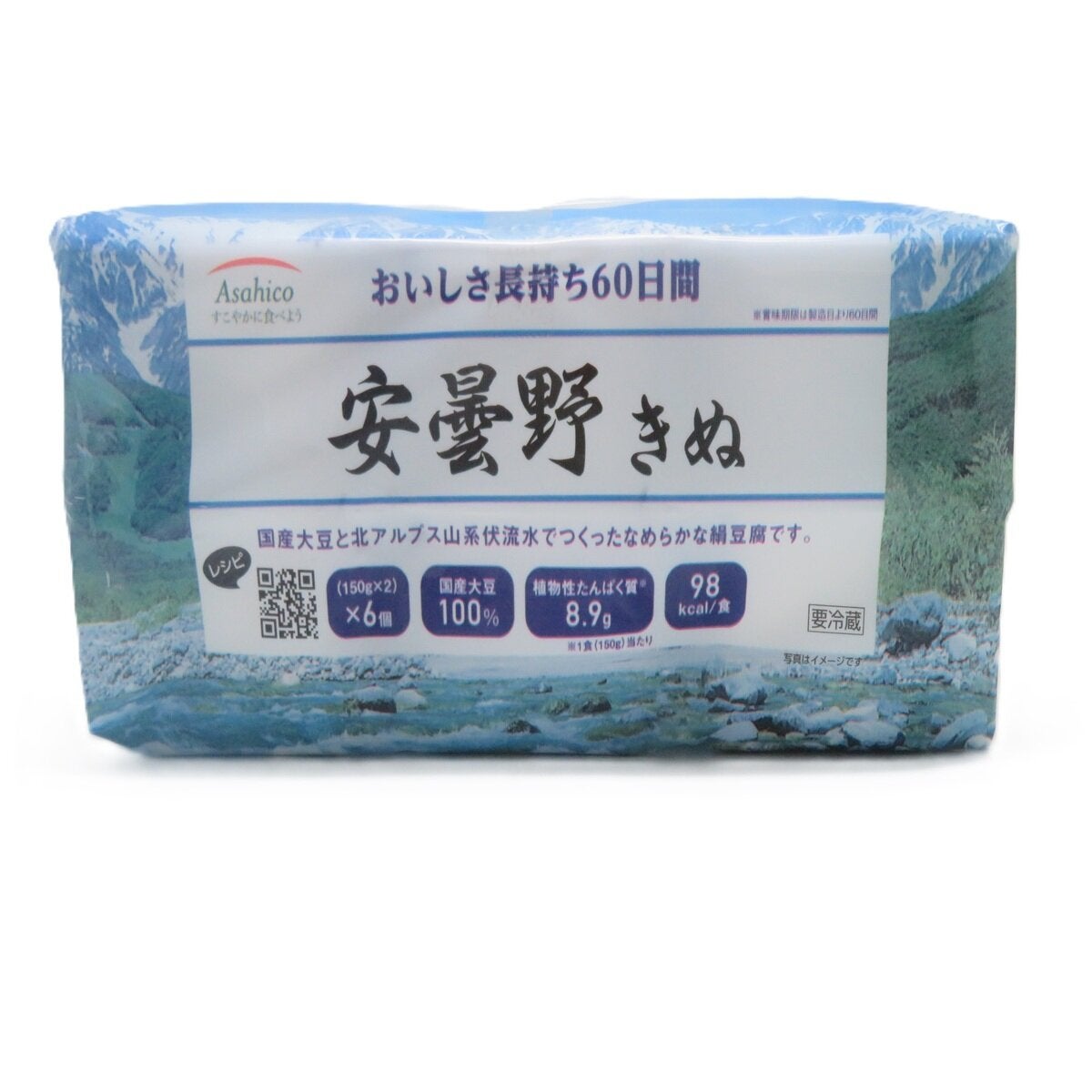 安曇野国産きぬ豆腐 150g 2連 x 6 安曇野国産きぬ豆腐 150g 2連 x 6