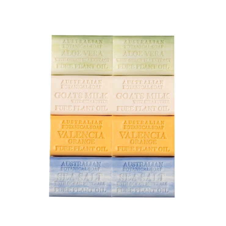 オーストラリアンボタニカルバーソープ 200g x 8個