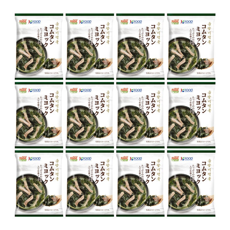 フードトレンド コムタンミヨック フリーズドライスープ 10g x 12袋