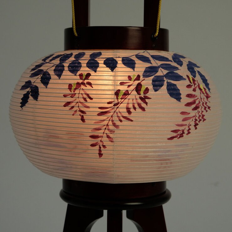 盆提灯 花しおり 藤泉A 盆提灯 花しおり 藤泉A