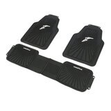 グッドイヤー 汎用 オールウェザー ラバーフロアマット GOODYEARロゴ入り 3枚セット