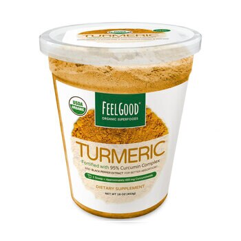 Feel Good Organic Turmeric Powder 453g Feel Good Organic Turmeric Powder 453g