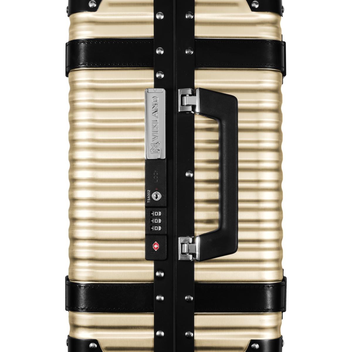 ランツォ スーツケース バイキング 19 インチ 33L ゴールド X ブラック