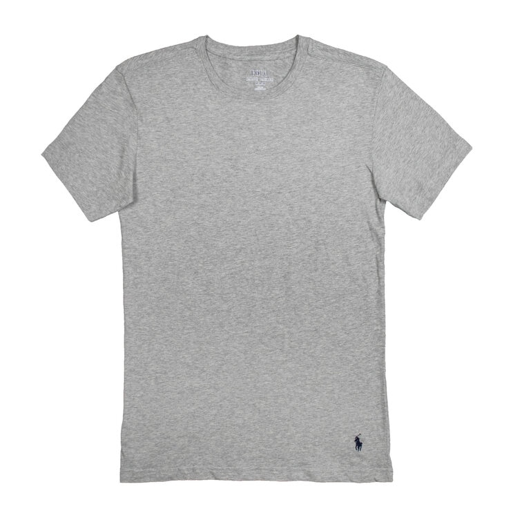 ポロ ラルフローレン メンズ クルーネック Tシャツ 3枚組 グレー/ブルー/ネイビー XL