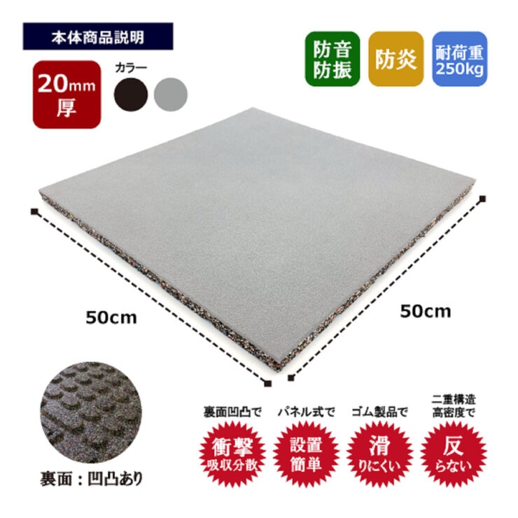 セルデス インサイマット 50cm x 50cm 8枚セット 20ミリ厚 SL-YCG20-50-50 セルデス インサイマット 50cm x 50cm 8枚セット 20ミリ厚 SL-YCG20-50-50