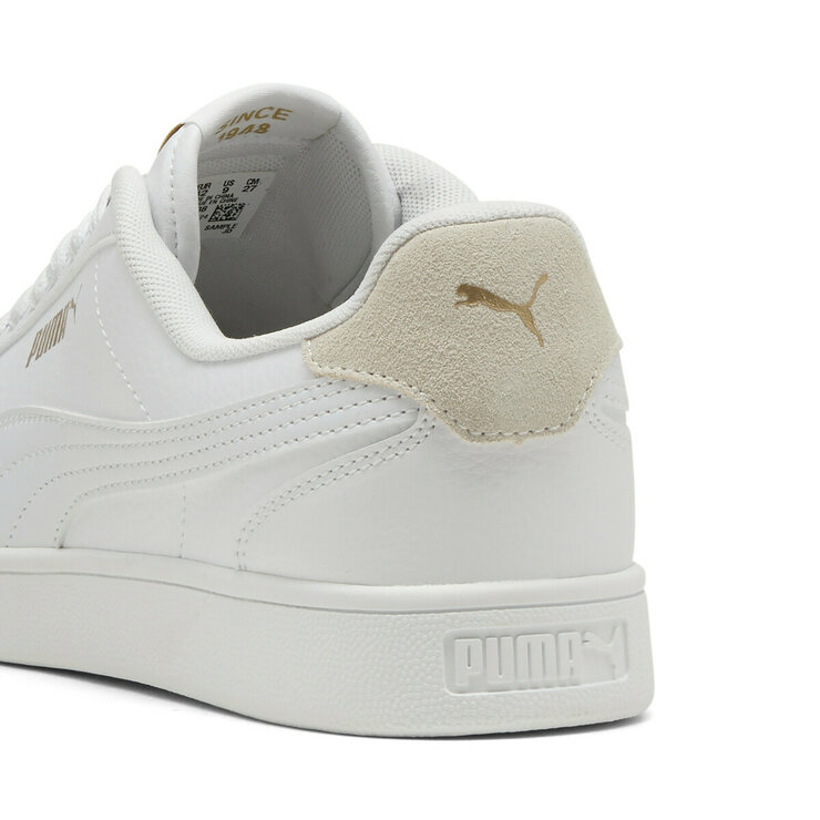 プーマ ユニセックス シャッフル ホワイト/ゴールド 27.0cm