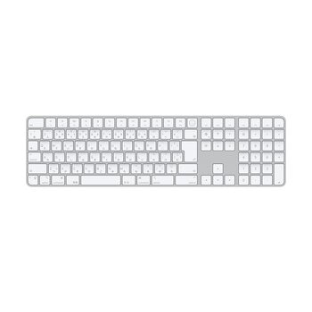Apple シリコン搭載Macモデル用Touch ID搭載 Magic Keyboard/テンキー付き/USB-C/日本語 / ホワイト